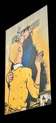 Travel memory: Murals from Paris